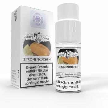 Jokers Cloud Zitronenkuchen Liquid 10ml / 9 mg