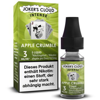 Jokers Cloud Intense Apple Crumble Liquid 10ml / 3mg