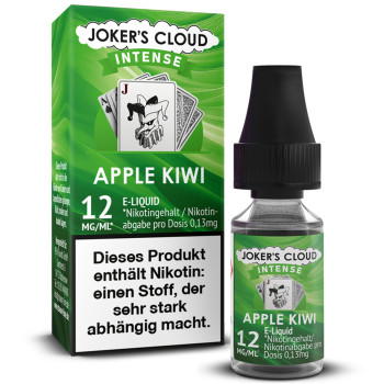 Jokers Cloud Intense Apple Kiwi Liquid 12mg / 10ml