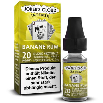 Jokers Cloud Intense Banane Rum Liquid