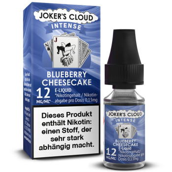 Jokers Cloud Intense Blueberry Cheesecake Liquid 12mg / 10ml