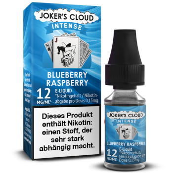 Jokers Cloud Intense Blueberry Raspberry Liquid 12mg / 10ml