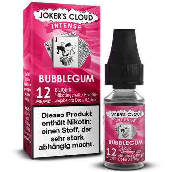 Jokers Cloud Intense Bubblegum Liquid 12mg / 10ml