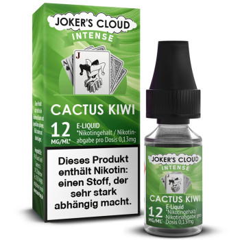 Jokers Cloud Intense Cactus Kiwi Liquid 12mg / 10ml