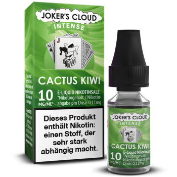 Jokers Cloud Intense Cactus Kiwi Liquid 10ml / 10mg Nikotinsalz