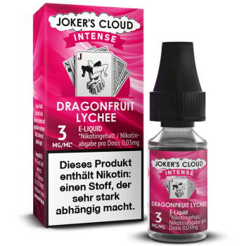 Jokers Cloud Intense Dragonfruit Lychee Liquid 10ml / 3mg