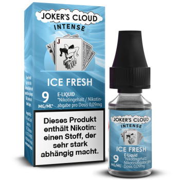 Jokers Cloud Intense Ice Fresh Liquid 10ml / 9mg