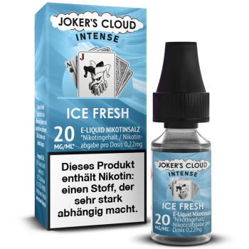 Jokers Cloud Intense Ice Fresh Liquid 10ml / 20mg Nikotinsalz