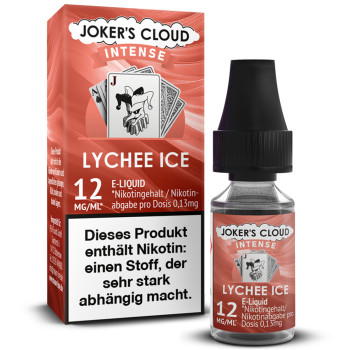 Jokers Cloud Intense Lychee Ice Liquid 12mg / 10ml