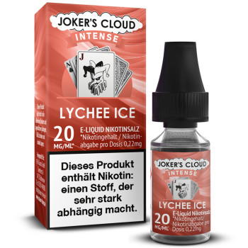 Jokers Cloud Intense Lychee Ice Liquid 10ml / 20mg Nikotinsalz