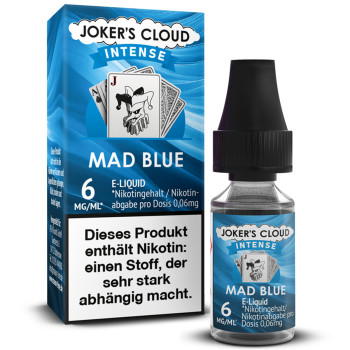 Jokers Cloud Intense Mad Blue Liquid 6mg / 10ml