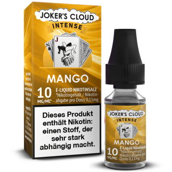 Jokers Cloud Intense Mango Liquid 10ml / 10mg Nikotinsalz