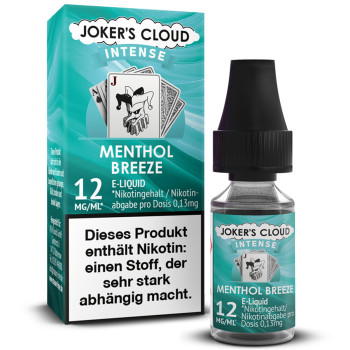 Jokers Cloud Intense Menthol Breeze Liquid 12mg / 10ml