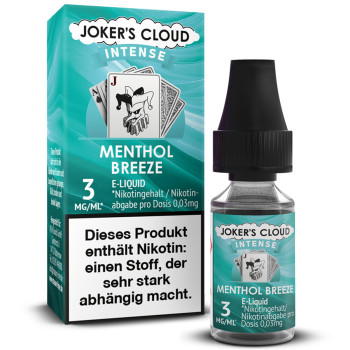 Jokers Cloud Intense Menthol Breeze Liquid 10ml / 3mg