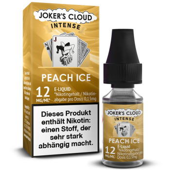 Jokers Cloud Intense Peach Ice Liquid 12mg / 10ml