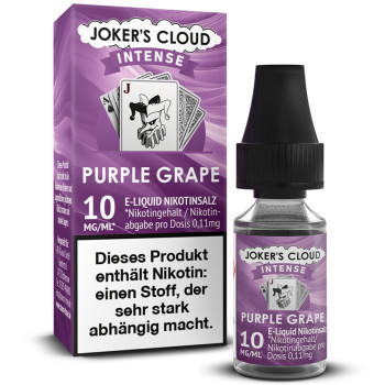 Jokers Cloud Intense Purple Grape Liquid 12mg / 10ml