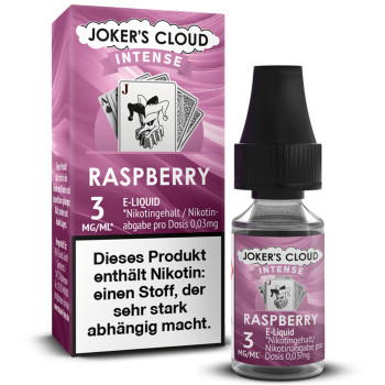 Jokers Cloud Intense Raspberry Liquid 10ml / 3mg