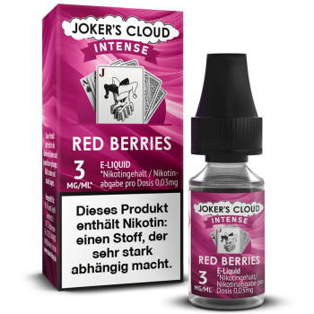 Jokers Cloud Intense Red Berries Liquid