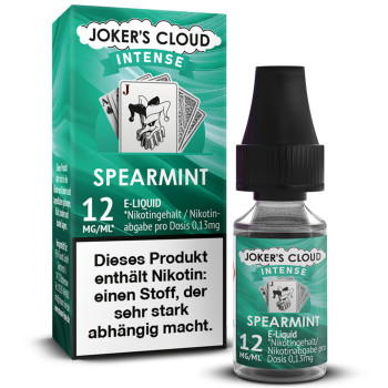 Jokers Cloud Intense Spearmint Liquid 10ml / 10mg Nikotinsalz