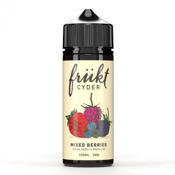 Mixed Berries 100ml Shortfill Liquid by Frukt Cyder