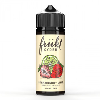 Strawberry Lime 100ml Shortfill Liquid by Frukt Cyder