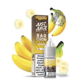 Just Juice Bar Banana NicSalt Liquid 10ml / 10mg