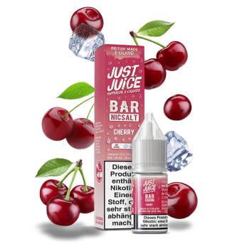 Just Juice Bar Cherry NicSalt Liquid 10ml / 20mg