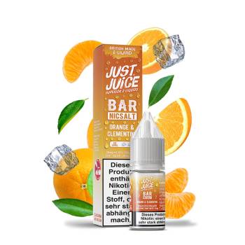 Just Juice Bar Orange & Clementine NicSalt Liquid 10ml / 20mg