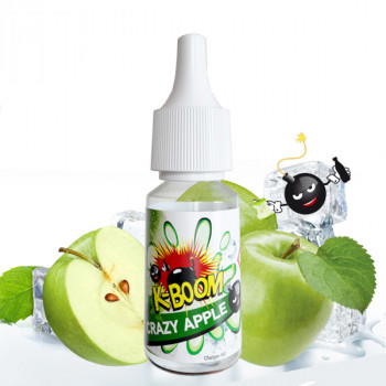 K-Boom Premium Aroma 10ml Gedopter Apfel / Crazy Apple