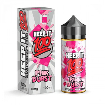 Pink Burst (100ml) Plus e Liquid by Keep it