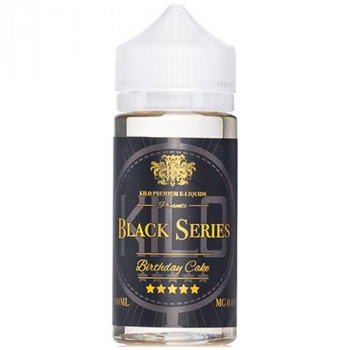 Birthday Cake 100ml Shortfill Liquid by Kilo Black Series Birthday Cake 100ml Shortfill Liquid by Kilo Black Series