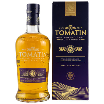 Tomatin American Oak Casks Single Malt Scotch Whisky 15 Jahre 46% Vol. 700ml