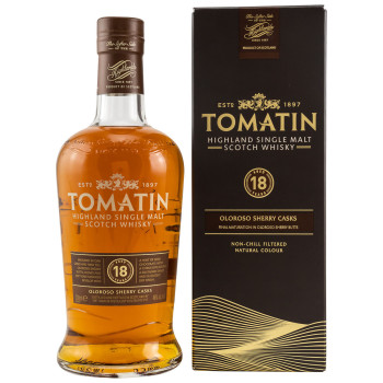 Tomatin Single Malt Scotch Whisky 18 Jahre 46% Vol. 700ml