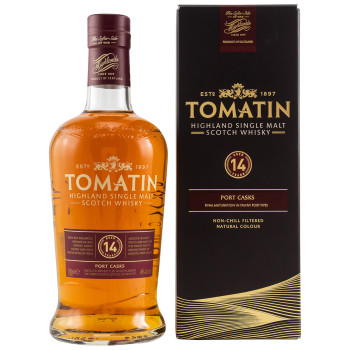 Tomatin Port Cask Single Malt Scotch Whisky 14 Jahre 46% Vol. 700ml