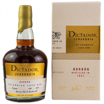 Dictador Jerarquia Borbon 35YO Rum 46% Vol. 700ml