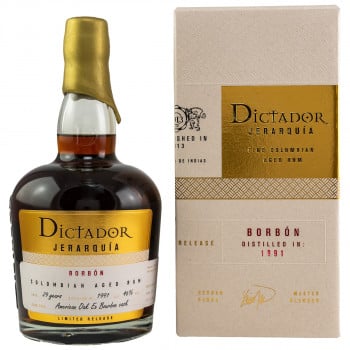 Dictador Jerarquia Borbon 29YO Rum 46% Vol. 700ml