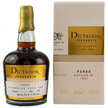 Dictador Jerarquia Pardo 35YO Rum 40% Vol. 700ml