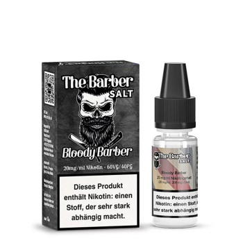 Bloody Barber The Barber NicSalt 20mg 10ml Liquid by Kapka’s Flava