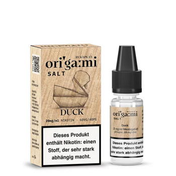 Duck Origami NicSalt 20mg 10ml Liquid by Kapka’s Flava