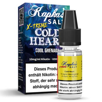 Kapka's Flava Cold Heart Xtreme NicSalt Liquid 10ml / 10mg