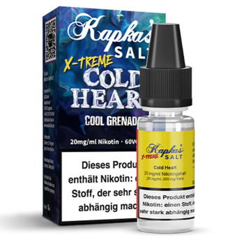 Kapka's Flava Cold Heart Xtreme NicSalt Liquid 10ml / 20mg