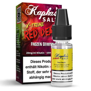 Kapka's Flava Red Death Xtreme NicSalt Liquid 10ml / 20mg