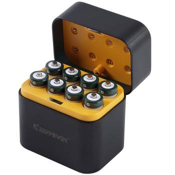 Keeppower I8 Ladegerät inkl. 8x AA 1.5V 3600mWh Li-Ion Akku