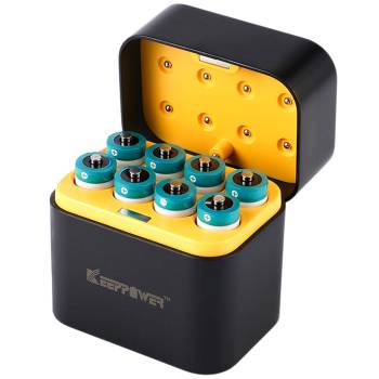 Keeppower I8 Ladegerät inkl. 8x AA 1.5V 4300mWh Li-Ion Akku