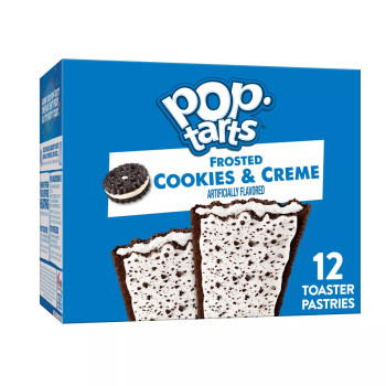 Kellogg's Pop-Tarts Frosted Cookies & Creme - 12 Stück - 576g