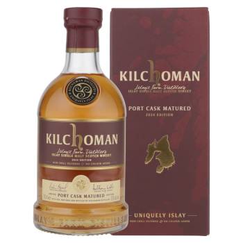 Kilchoman Port Cask Matured 2024 Islay Single Malt Scotch Whisky 50% Vol. 700ml
