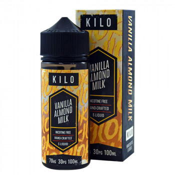 Vanilla Allmond Milk 100ml Shortfill Liquid by Kilo New Series Vanilla Allmond Milk 100ml Shortfill Liquid by Kilo New Series