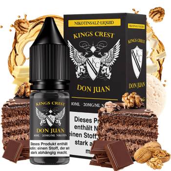 Kings Crest Don Juan NicSalt Liquid 10ml / 20mg