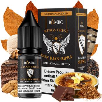 Kings Crest Don Juan Supra NicSalt Liquid 10ml / 10mg