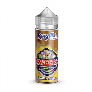 Sweets Banilla Fudge 100ml Shortfill Liquid by Kingston